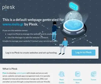 Melo.gr(Domain Default page) Screenshot