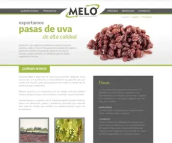 Meloagroindustrias.com(Melo) Screenshot