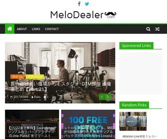 Melodealer.com Screenshot