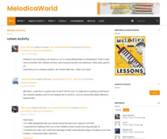 Melodicaworld.com(Melodica) Screenshot