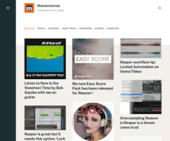 Melodiefabriek.com(Melodiefabriek) Screenshot