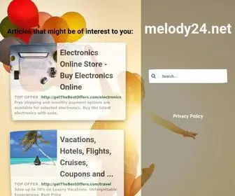 Melody24.net(Melody 24) Screenshot