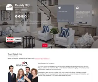 Melodymay.ca(Real Estate Team) Screenshot