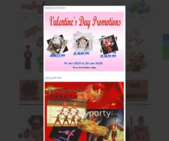 Melodyparty.com.my(Costume Supplier &amp; Costume Rental Kuala Lumpur (KL)) Screenshot