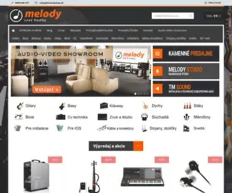 Melodyshop.sk(Hudobné nástroje) Screenshot