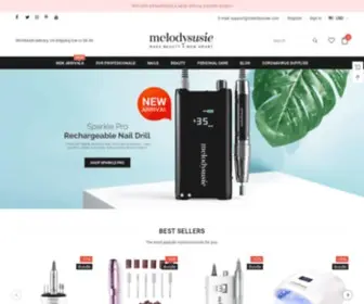 Melodysusie.com(Professional Manicure & Skincare Tools) Screenshot
