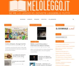 Meloleggo.it(Il portale dedicato a libri) Screenshot
