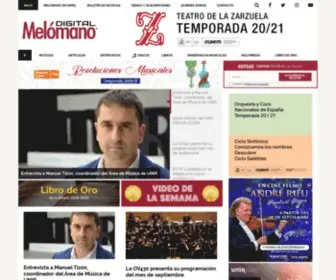 Melomanodigital.com(Mel) Screenshot