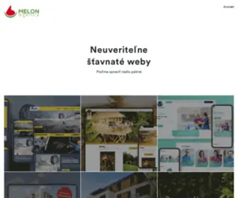 Melonagency.sk(Melon agency s.r.o) Screenshot