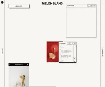 Melonblanc.com(Estudio creativo) Screenshot
