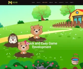 Melongaming.com(Fresh game company) Screenshot