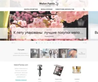 Melonpanda.ru(Melon Panda Блог) Screenshot