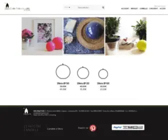 MeloriaStore.net(Candele di Lusso) Screenshot