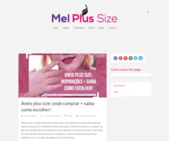 Melplussize.com(Mel Plus Size) Screenshot