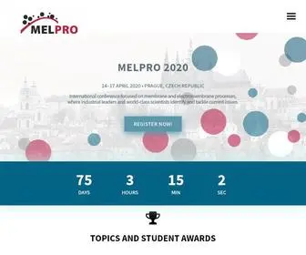 Melpro.cz(MELPRO 2020) Screenshot
