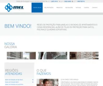 Melprotecoes.com.br(Redes de Proteção e telas São Paulo) Screenshot