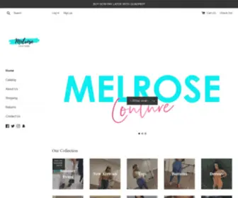 Melrose-Couture.com(Melrose Couture) Screenshot