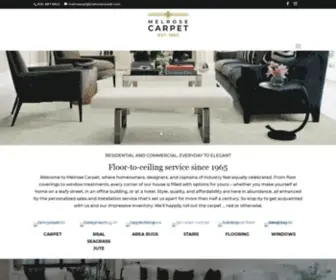 Melrosecarpet.com(Carpet Store) Screenshot