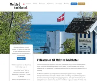 Melsted-Badehotel.dk(østersøen) Screenshot