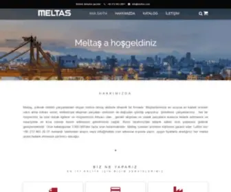 Meltas.com.tr(Endüstriyel ekipman ve yedek parçalar) Screenshot