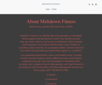 Meltdownfitnessbybre.com(Meltdown Fitness) Screenshot