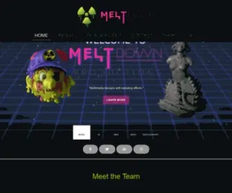 Meltdownproductions.com(Meltdown Productions) Screenshot