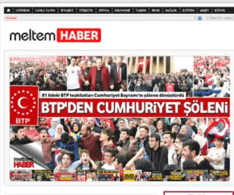 Meltemhaber.com(Meltemhaber) Screenshot