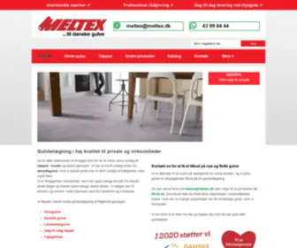 Meltex.dk(Gulvbelægning i Karlslunde) Screenshot