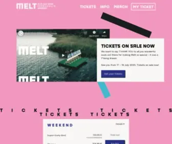 Meltfestival.de(12 June 2022 in Ferropolis) Screenshot