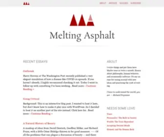 Meltingasphalt.com(Melting Asphalt) Screenshot