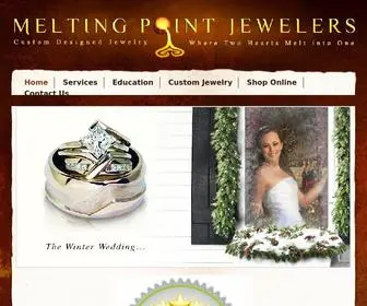 Meltingpointjewelers.com(Custom Jewelry in Buffalo) Screenshot