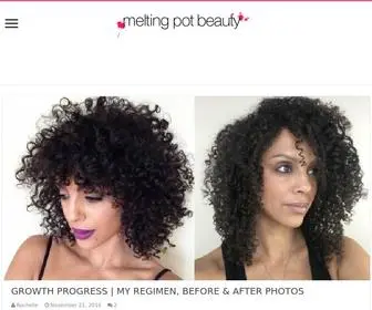 Meltingpotbeauty.com(Taking You Beyond the Beauty Boundaries) Screenshot