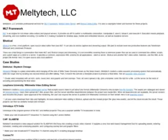 Meltytech.com(WebHome) Screenshot
