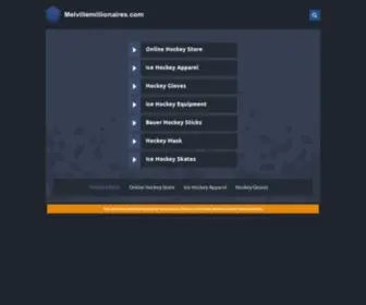 Melvillemillionaires.com(Melville Millionaires) Screenshot