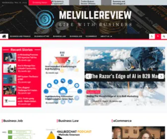 Melvillereview.com(Life With Business) Screenshot