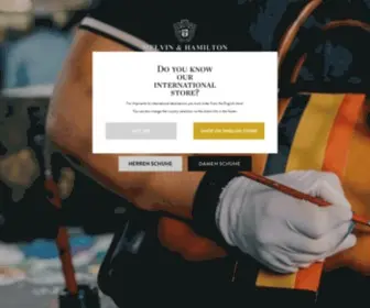 Melvin-Hamilton.de(Lederschuhe &amp; Accessoires von Melvin &amp; Hamilton) Screenshot