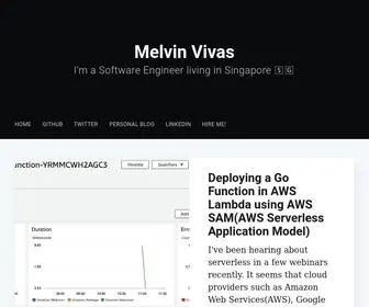 Melvinvivas.com(Melvin Dave Vivas Tech Blog) Screenshot