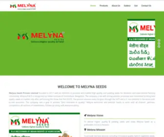 Melynaseeds.com(Melyna Seeds Pvt) Screenshot