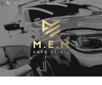 Memautoclinic.com(M.E.M Auto Clinic) Screenshot