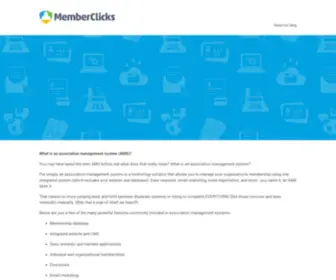 Memberclicks.net(Association Management System) Screenshot