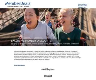 Memberdeals.com(MemberDeals) Screenshot