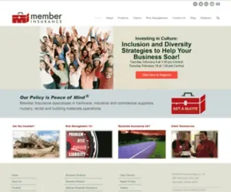 Memberinsurance.com(Member Insurance Member Insurance) Screenshot