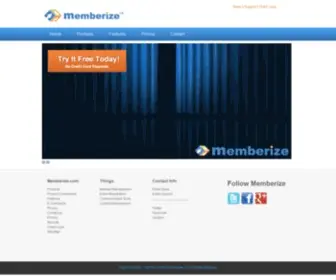 Memberize.com(Membership Management Software) Screenshot