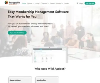 Memberlodge.org(Membership Software) Screenshot
