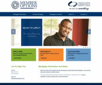 Memberoptions.com(Mortgage Center) Screenshot