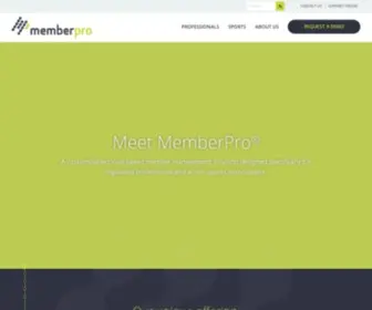 Memberpro.net(Meet MemberPro®) Screenshot