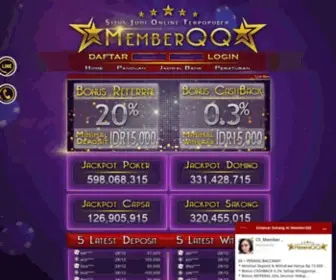 Memberqq.casino Screenshot