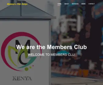 Membersclubkenya.co.ke(Branding Organisation) Screenshot