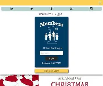 Membersfirstccu.com(Members First Community Credit Union) Screenshot
