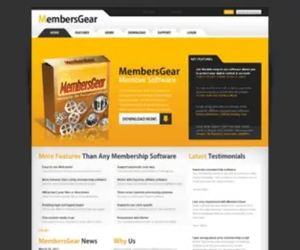 Membersgear.com(Member Site Setup) Screenshot